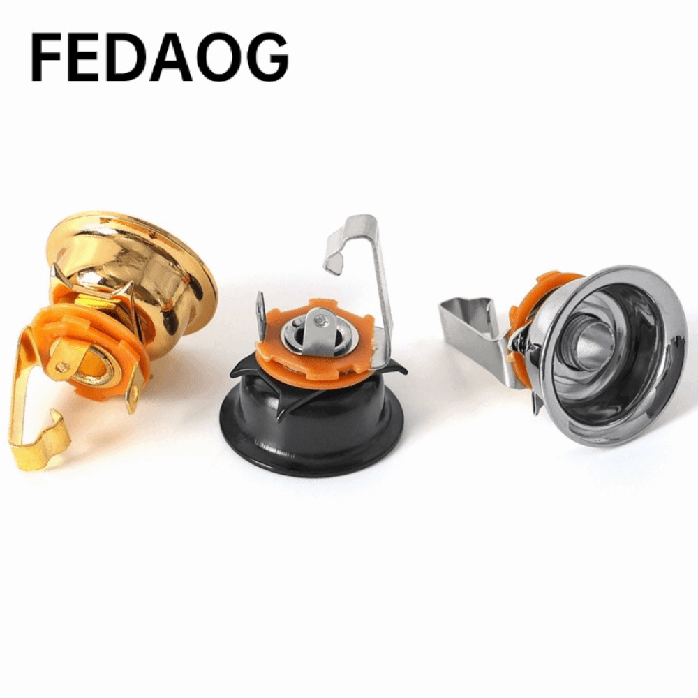 Ổ cắm Jack FEDAOG 6,35mm, Jack đầu ra đàn guitar bằng đồng sắt, giắc cắm TL tròn bền bỉ Tele Guitar 