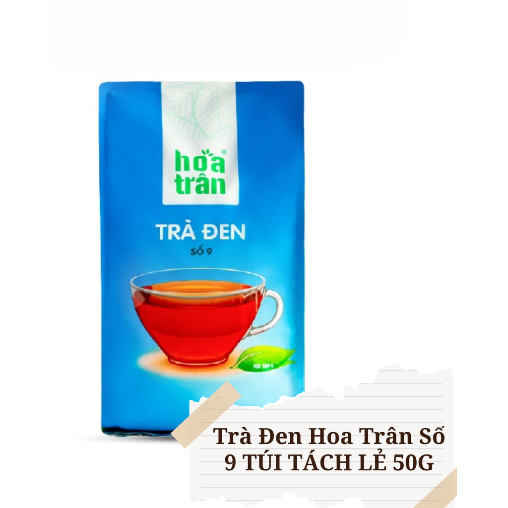 Trà Đen Hoa Trân Số 9 Túi Tách Lẻ 50g – Trà Đen Pha Trà Sữa, Trà Tắc, Trà Trái Cây