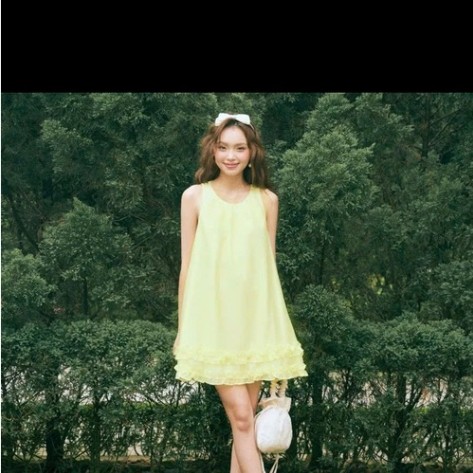 [NEW ARRIVAL] [SUMMER] DOTTIE - Đầm bèo rút nhún ( likenew)