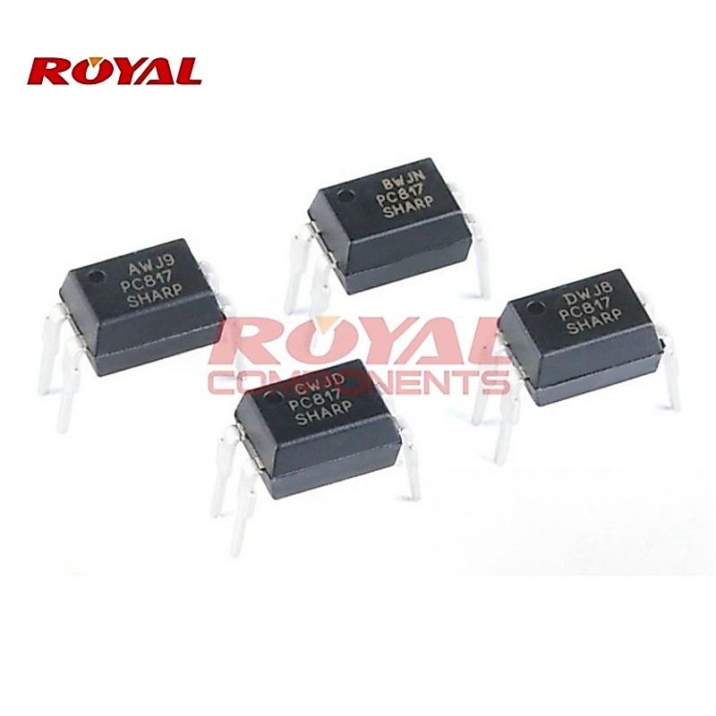 10 Chiếc PC817 A / B / C / D DIP4 Photocoupler 100% Mới Chính Hãng PC817 Thông Qua Lỗ Loại