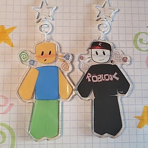 Noob + Guest Magnetic Charm Set | Roblox