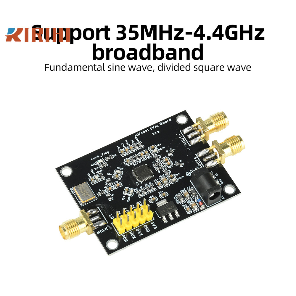 RIRIHI 35M-4.4GHz ADF4351 Ban Phát Triển Nguồn Tín Hiệu RF Vòng Khóa Pha Mô Đun Tạo Tín Hiệu RF 35 M