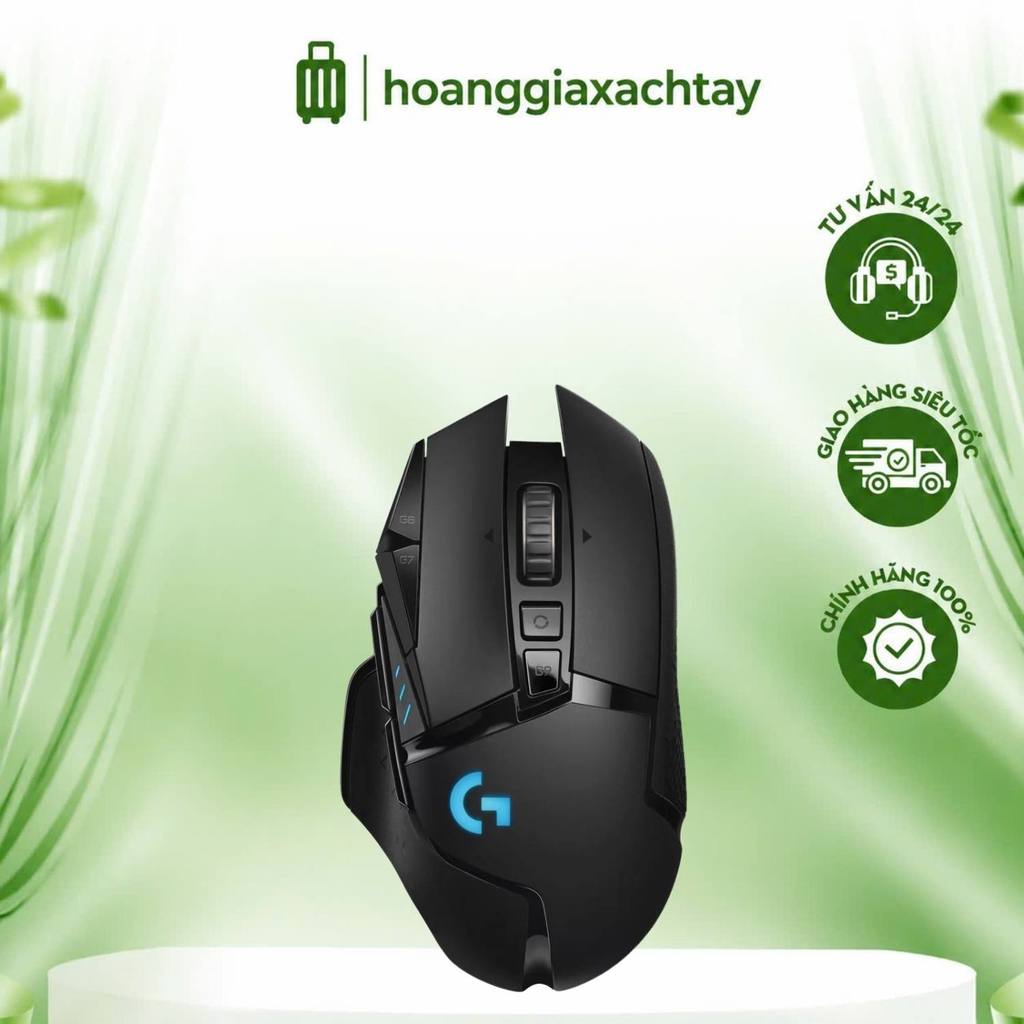 Chuột gaming không dây Logitech G502 LIGHTSPEED WIRELESS - RGB, 11 nút lập trình