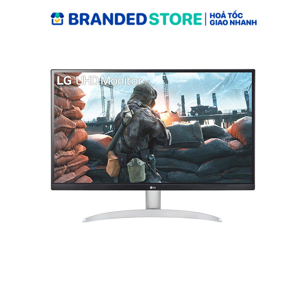 Màn hình máy tính LG UHD 4K 27'' IPS VESA DisplayHDR 400 27UP600K-W - Hàng chính hãng