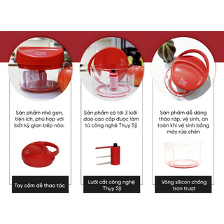 Dụng Cụ Xay Cắt Rau Củ DuraChefs