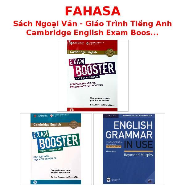Sách Ngoại Văn - Giáo Trình Tiếng Anh Cambridge English Exam Booster - Preliminary and Preliminary/K