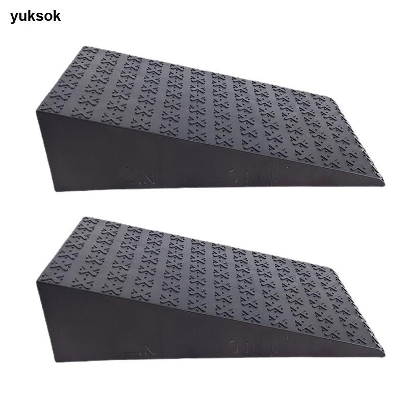 Yuksok 2 X Squat Wedge Block Yoga Wedge Block Kéo dài gót chân Di động chống trượt Incline
