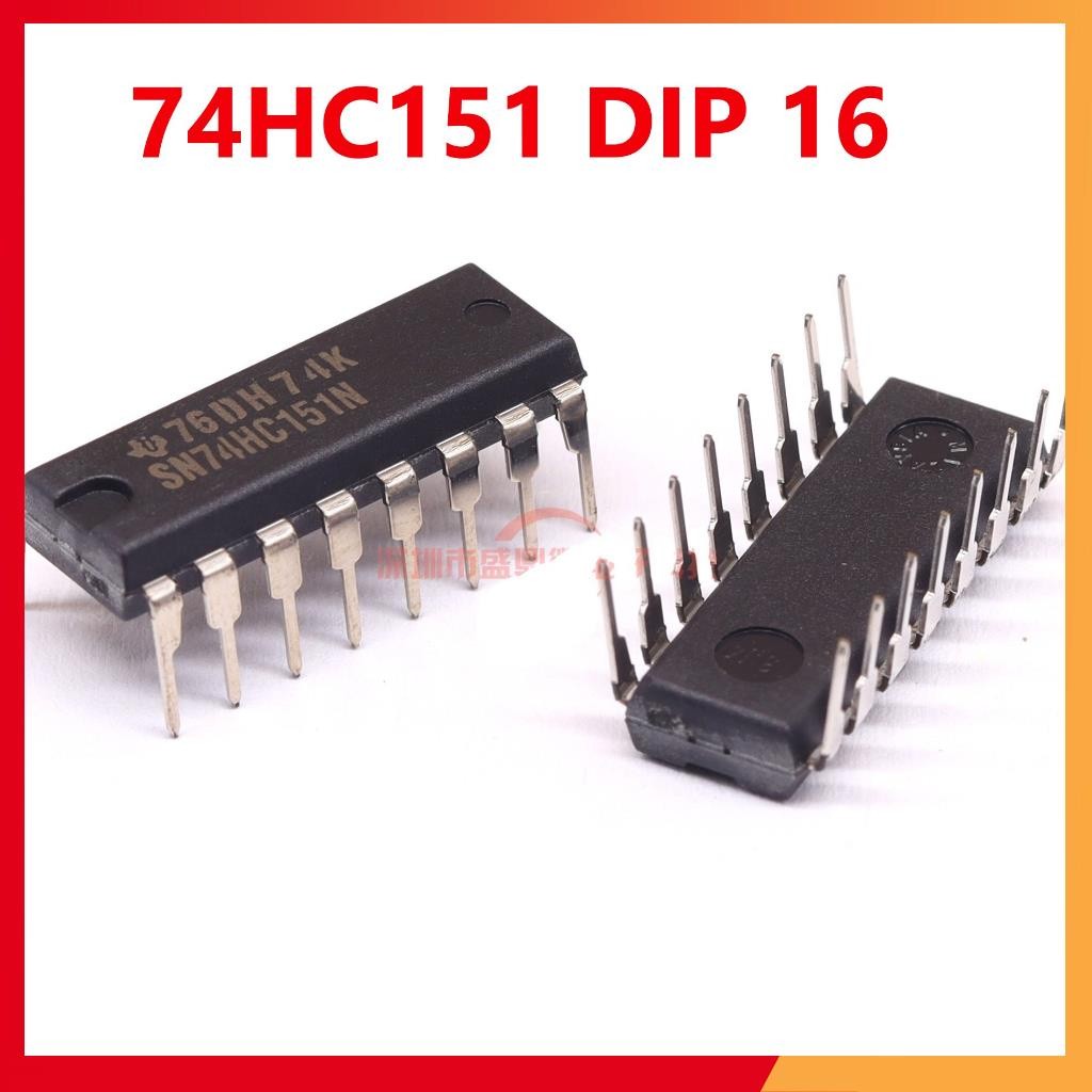 74HC151 DIP 16 chân cắm, HC151,74151
