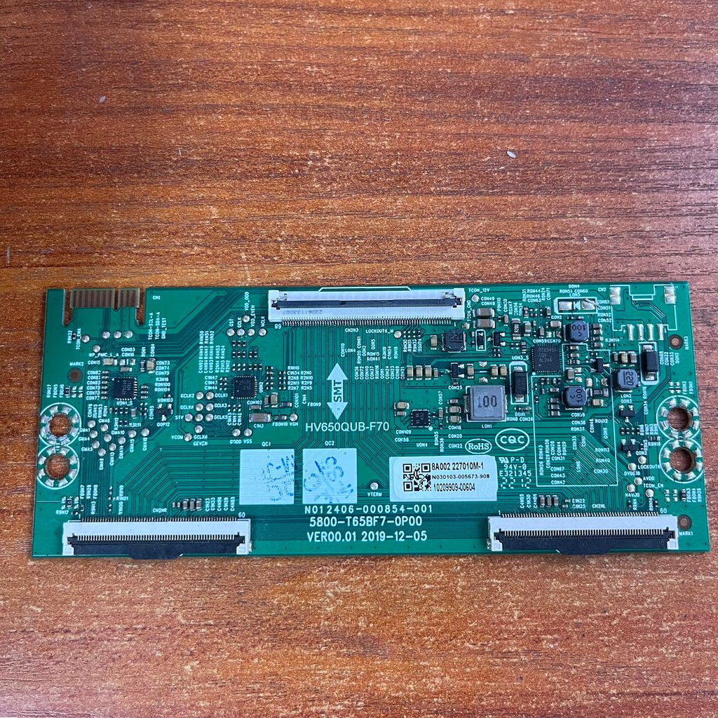 Ban Đầu Sáng Tạo Kích Thước 65P70 65A20 TV Logic Board HV650QUB-F70 5800-T65BF7-0P00A