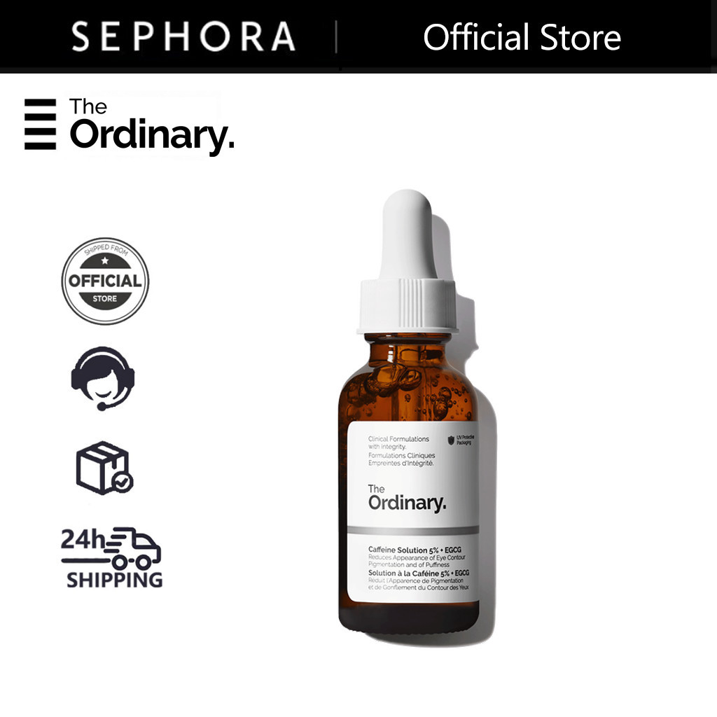 The Ordinary serum caffeine giảm bọng mắt, quầng thâm cho vùng mắt Caffeine Solution 5% + EGCG 30ml