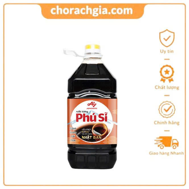 Can Nước Tương Phú Sĩ 4.9 Lít - Can