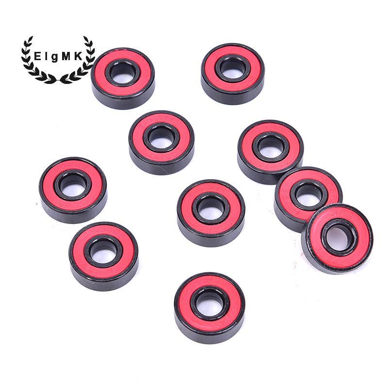 [ElgMK] 10 Cái / bộ 608 2RS Vòng bi kín bằng thép rãnh sâu 608RS 608-2RS [MỚI]