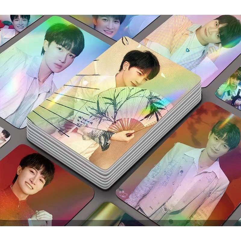 Zhou Shen Laser Photocard 55 Hàng Hóa Polaroid Album Mới Tự In Photocard Tự Chế Flashcard LOMO Thẻ