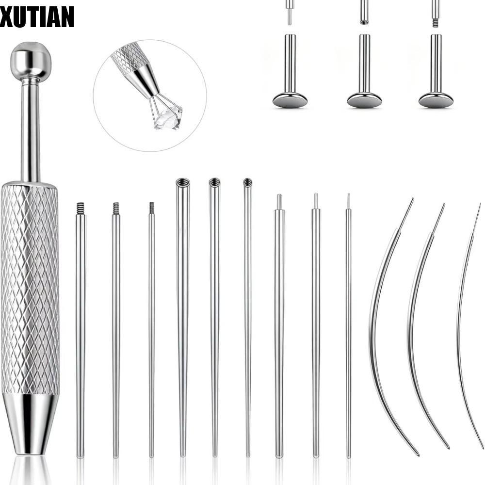XUTIAN Piercing Taper Tool, Dụng cụ bôi bông tai chuyên nghiệp Dụng cụ xỏ khuyên khuyên, Dụng cụ xỏ 