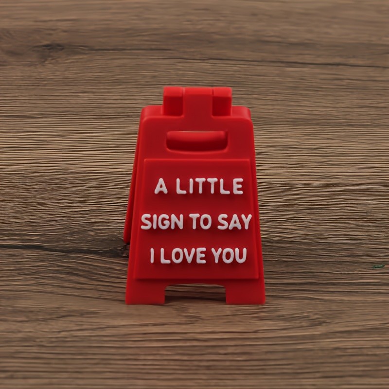 In 3D Mini "I Love You" Logo Mini "I Love You" Ký Quà Tặng Ngày Lễ Tình Nhân