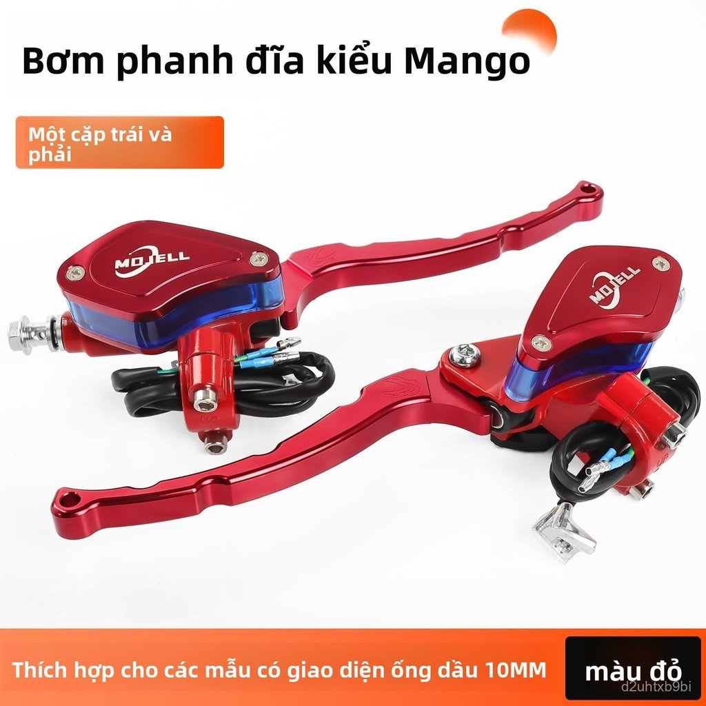 Xy lanh phanh đĩa cải tiến cho xe điện Xiaoguiwang, bơm phanh thủy lực xe máy, xy lanh phanh cho xe 