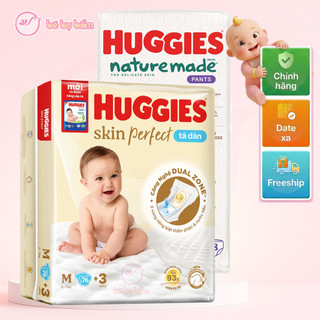 🌿 Tã Bỉm Huggies Skincare, Skinperfect Chính Hãng - Size Quần, Dán Cho Bé, NB, S, M, L, XL, 2XL, 3XL