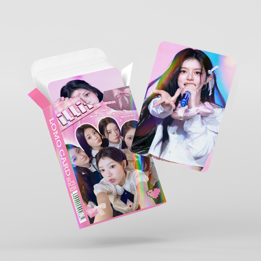 30-55 chiếc ILLIT MAMAHLAPINATAPAI Lomo Cards It 's Me Sunday Morning NOT DỄ THƯƠNG ANYMORE Topping 
