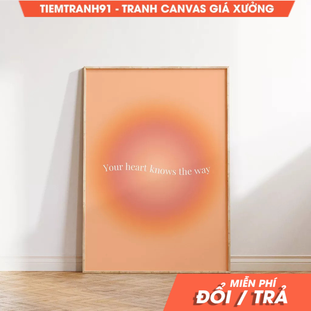 Tranh treo tường, Aura Poster, Gradient Wall Art, Spiritual, Abstract Colour Gradient Home Decor, Po