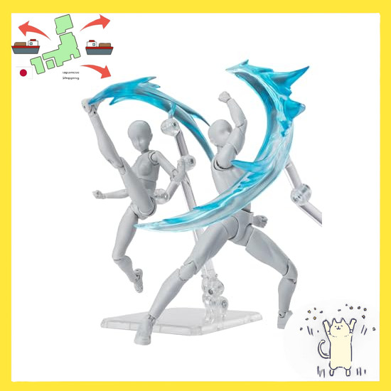 [Japanese Version] TAMASHII NATIONS Soul Effect Wind Blue Ver. for S.H.Figuarts Painted PVC & ABS fi