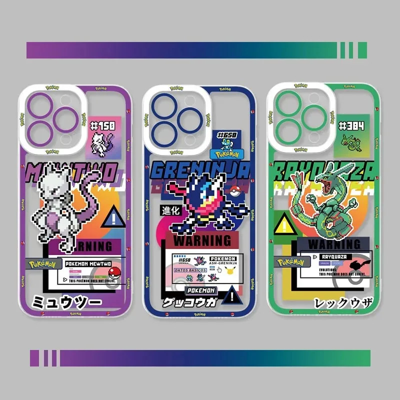 Anime Pokemon Cool Mewtwo Ốp Lưng Cho VIVO V70 FE V60 V50 40 Lite Y05 Y03 Y28S Y04 Y29 Y29S Vỏ Silic