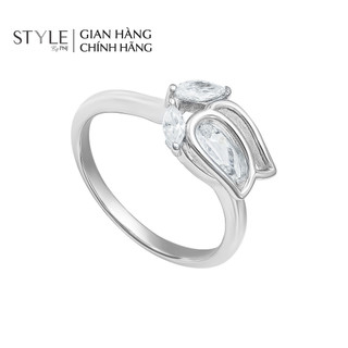 Nhẫn Bạc đính đá STYLE By PNJ XMXMW060222