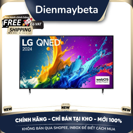[KHÔNG BÁN QUA SHOPEE] 55QNED80TSA / 65QNED80TSA - Smart Tivi QNED LG 4K  55 inch / 65 inch