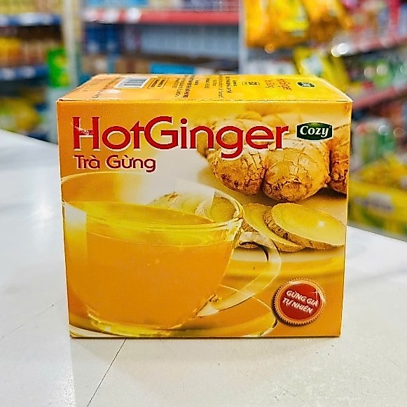 Trà gừng Cozy HotGinger - Trà gừng hòa tan Cozy