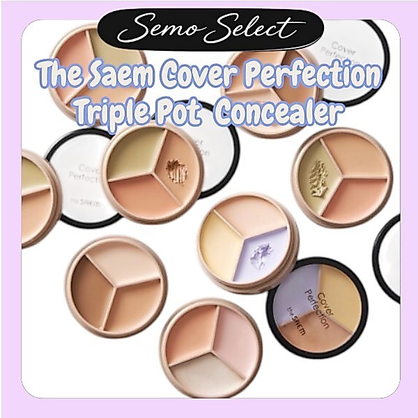 The Saem [The Saem] Cover Kem che khuyết điểm Triple Pot 6 màu