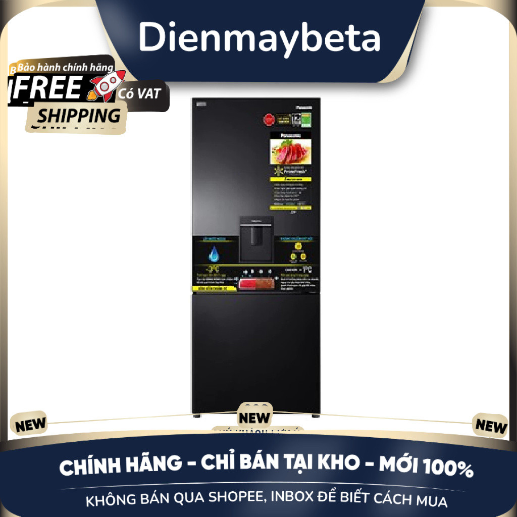 [KHÔNG BÁN QUA SHOPEE] Tủ lạnh Panasonic Inverter 377 lít NR-BX421GPKV Mới 100%