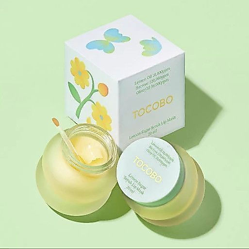 TB Spot Goods#South Korea Tocobo Lemon candy/Vitamin Glow/No-rinse exfoliating lip mask 20ml2605TT