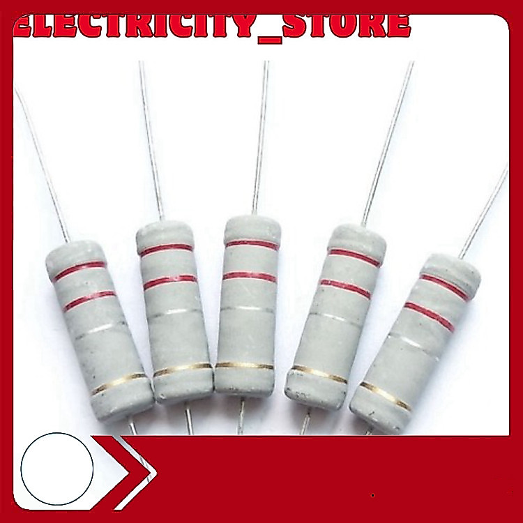 [30 Cái]- Điện trở 15R 2W 5% Tổng Kho Linh Kiện 86
