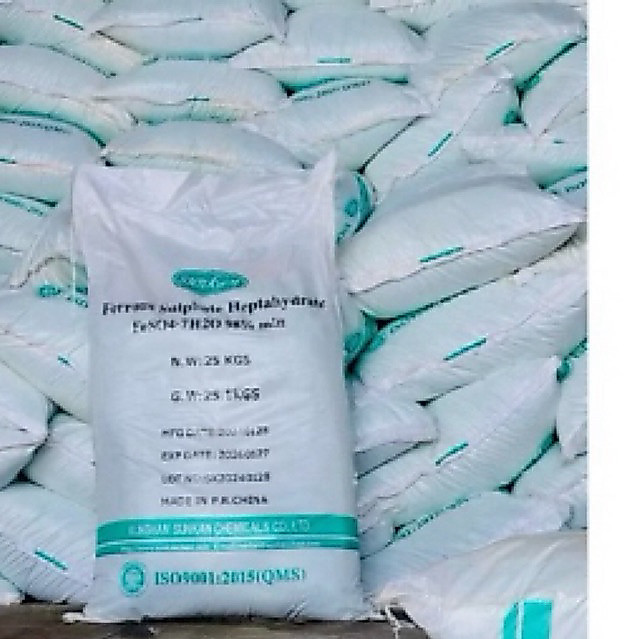 Bao 25kg Phèn sắt Feso4.7h20