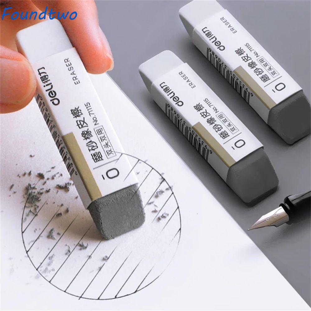 FOUNDTWO Matte Eraser School Ballpoint Pen Correction Supplies Học sinh Bút Gel Frosted Eraser