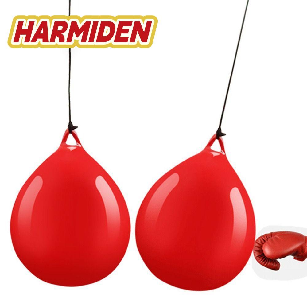 HARMIDEN Aqua Punching Bag, PVC Red Boxing Water Aqua Bag, Di động hạng nặng treo Boxing Practice Ti