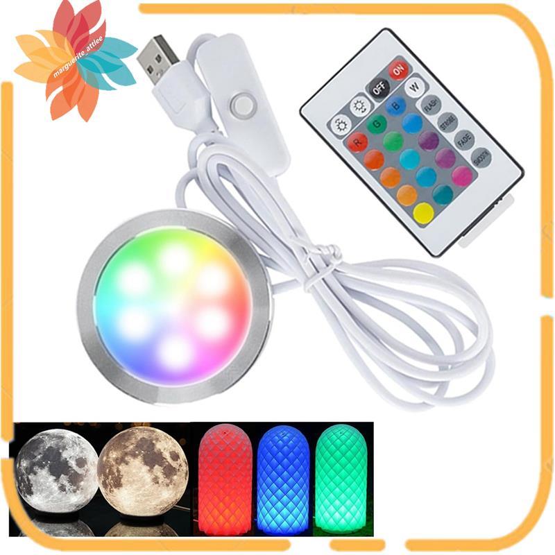 Bộ đèn LED máy in 3D điều khiển từ xa 4 Bộ 001 Màu RGB, cho Lab H2D / A1 / A1mini / P1S / P1P / X1C 