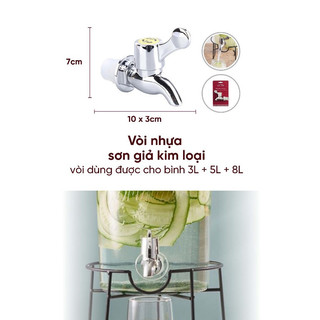 Vòi Nhựa Cho Bình Kilner