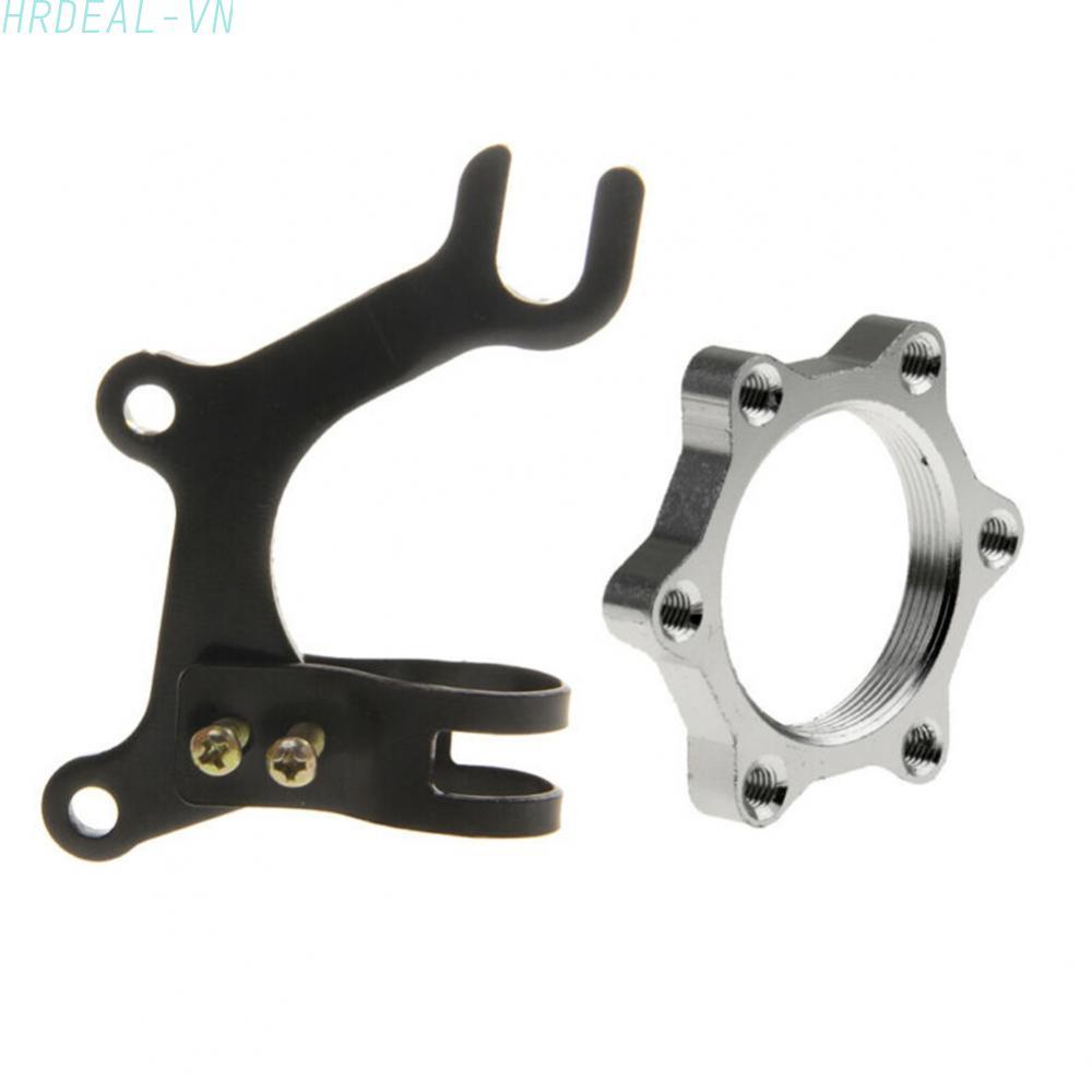 Bicycle Frame Conversion Kit Bicycle Disc Brake Adapter Bracket With Flange