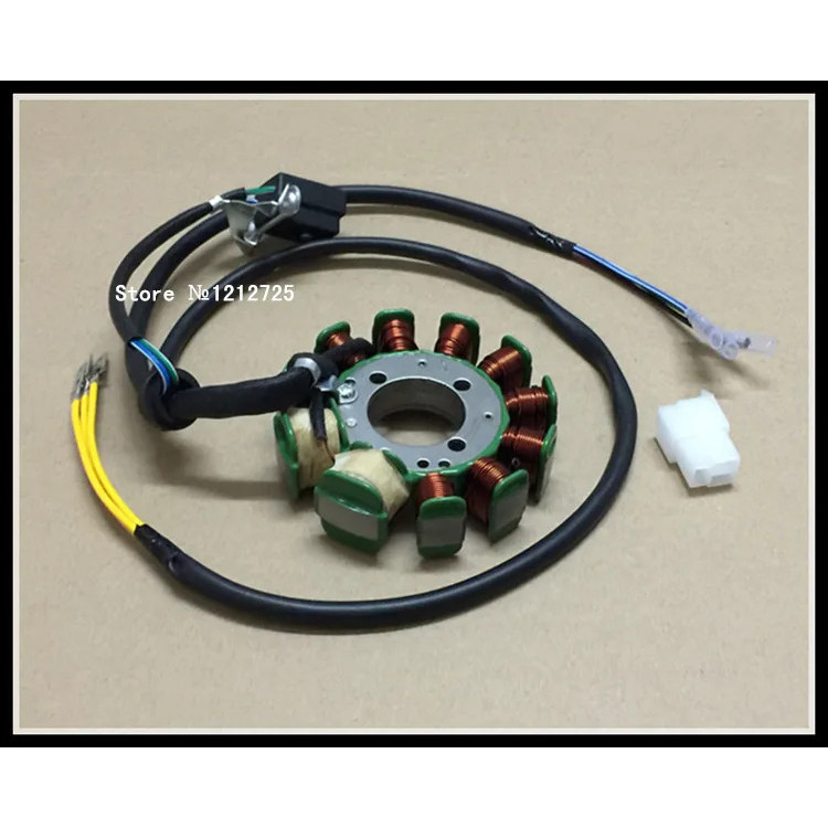 FW Zongshen Xe Máy Stator cuộn CG200 CG250 11 cực DC Magneto cuộn dây