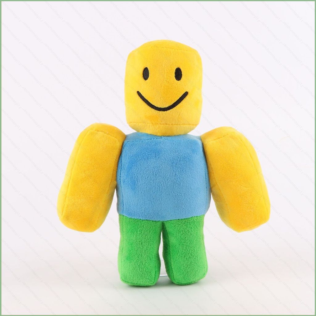 DC1 Roblox Noob Plushie Trò chơi nhân vật khối cổ điển Merch Búp bê sang trọng