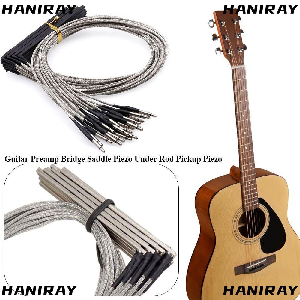 HANIRAY Guitar Preamp 5 Kiểu Cho Đàn Guitar Ukulele Bass Violin Bridge Piezo