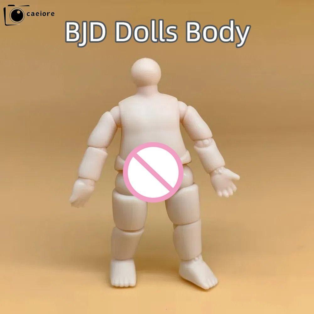 CAEIORE Hình Búp Bê, Nhiều Khớp Anime Búp Bê Cơ Thể Búp Bê, Bền Cao 6,3 cm PVC Mini Body Phần Cho Bú