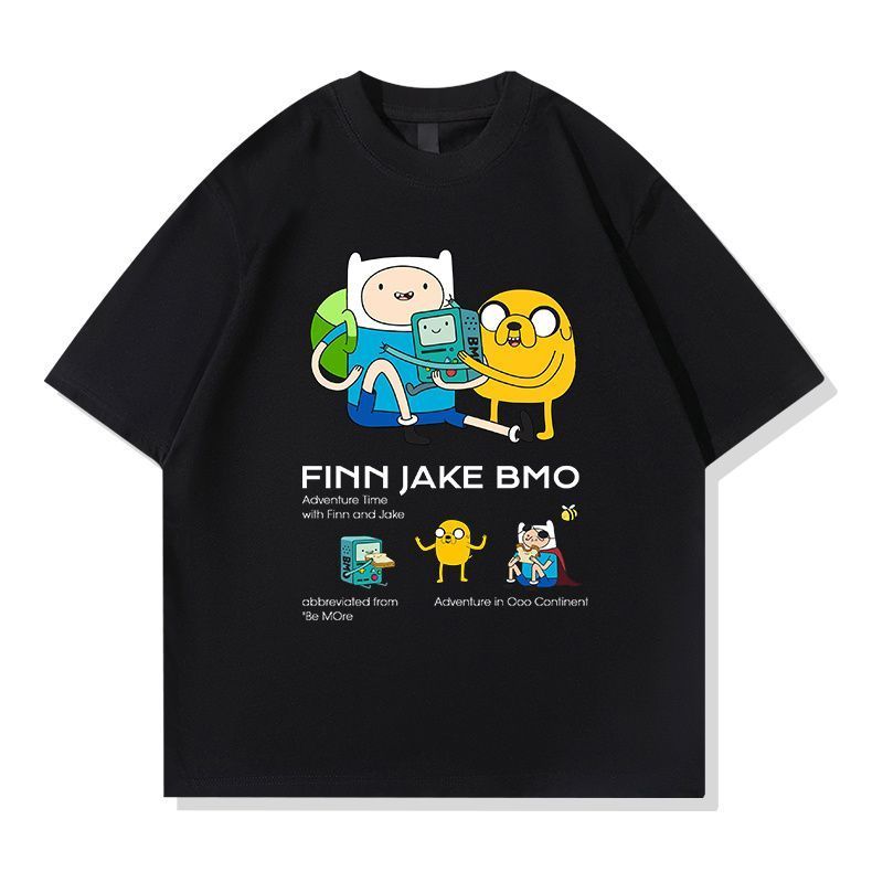 Adventuretime Adventuretime Adventuretime Abao và Da Cũ Hoạt Hình Anime Ngoại Vi Rời Tay Ngắn Nam Nữ