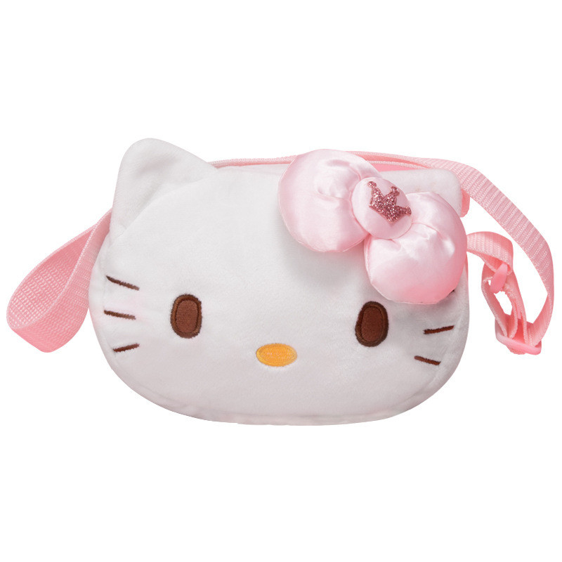 Changyi Sanrio HELLO KITTY HELLO KITTY Đeo vai Ví đựng tiền xu Túi đeo chéo Búp bê sang trọng 5.27 A