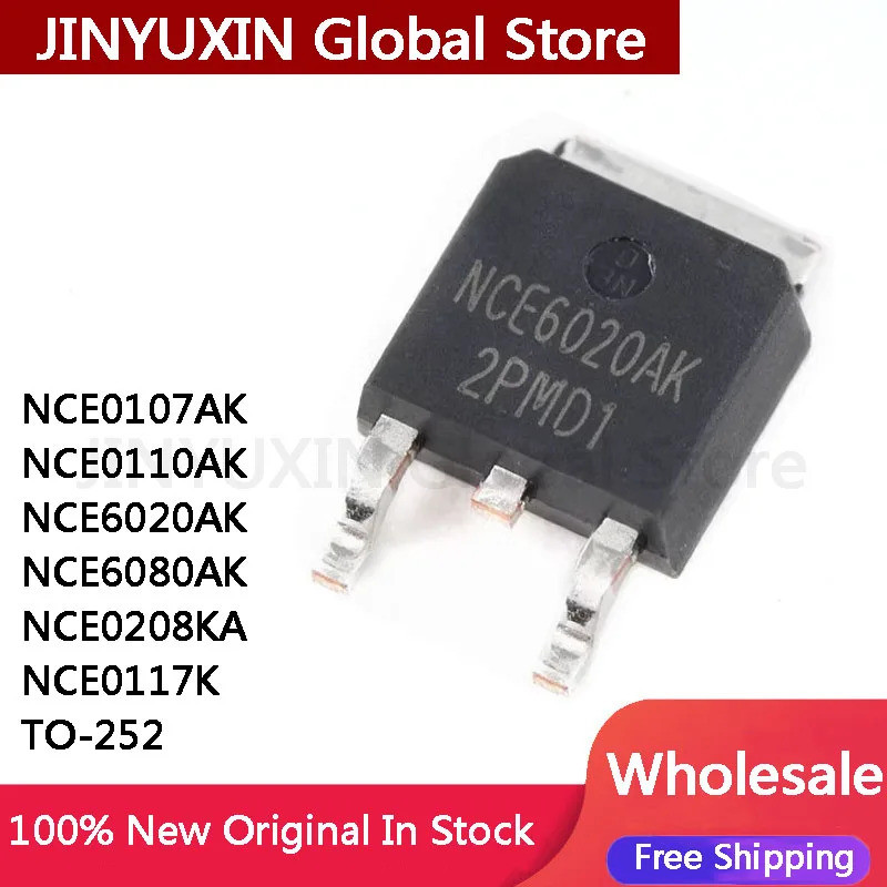 5 Chiếc NCE0110 NCE0110AK NCE0107 NCE0107AK NCE6020 NCE6020AK NCE6080 NCE6080AK NCE0208KA NCE0117K T