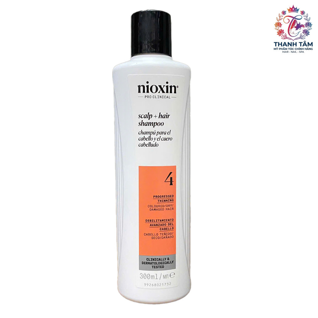 Dầu gội chống rụng tóc Nioxin System 4 Shampoo 300ml - Colored Hair ( New 2025 ) .TT