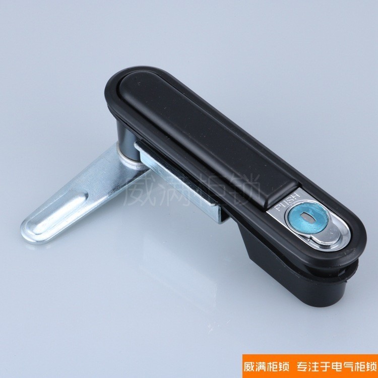 Weiman MS480 Yuanya / Khóa phẳng màu đen MS480-2-1Y Khóa cửa tủ tiêu chuẩn Sắt Hộp công cụ Khóa WEEO