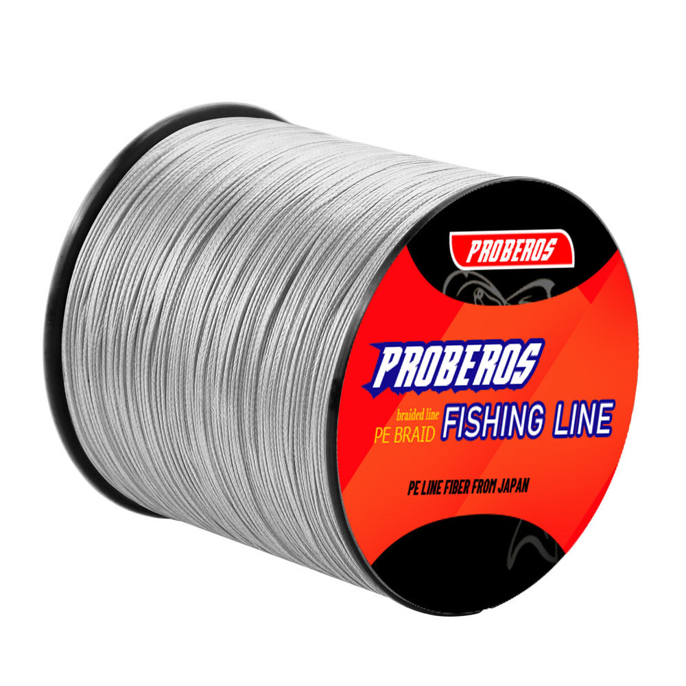 PROBEROS 500M X4 PE Line Dây câu bện Dây PE đúc mịn cho hồ biển