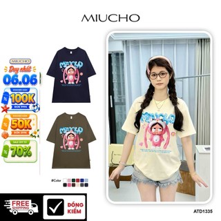 Áo thun CRY BABY nhiều màu ATD1335 Miucho form rộng in mix