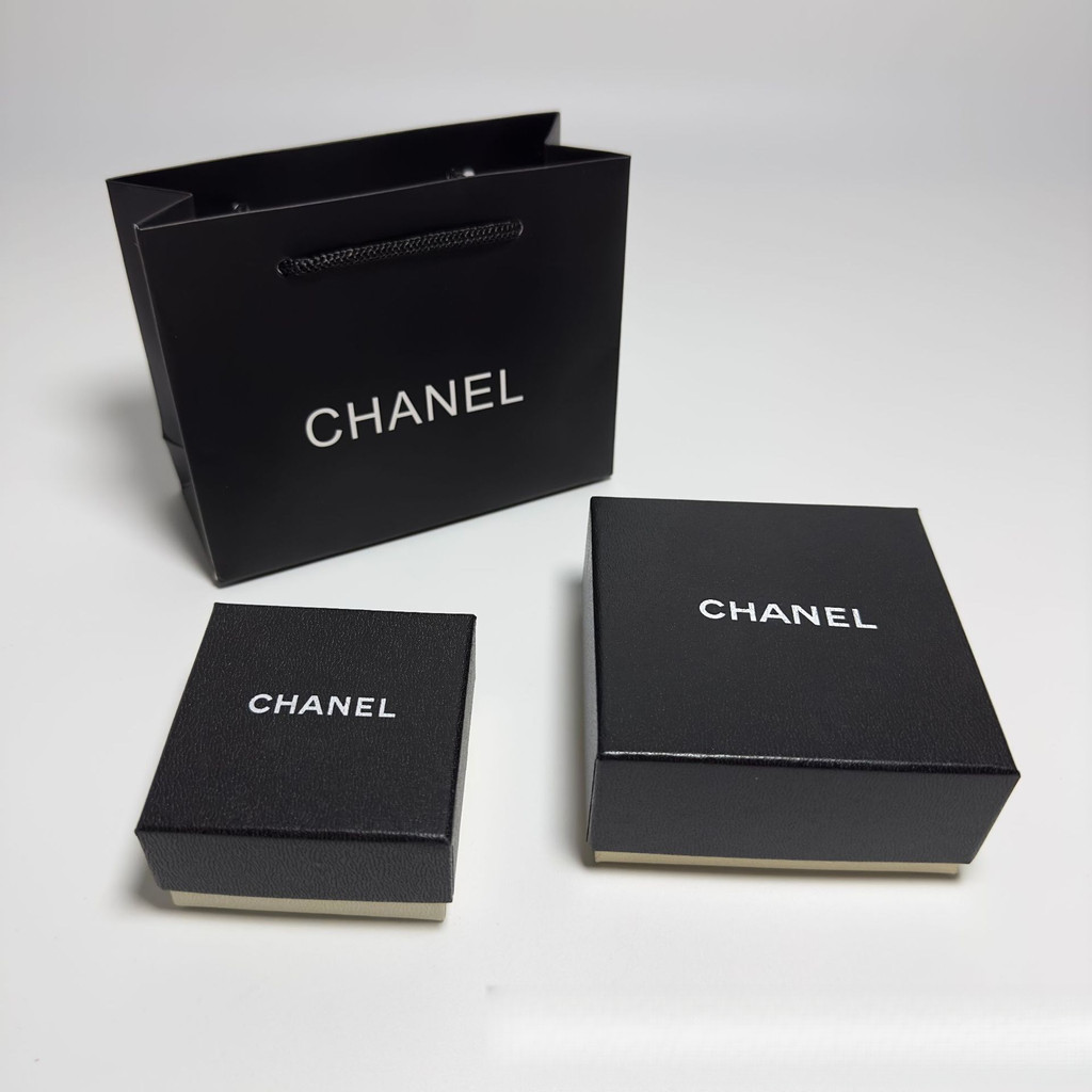 Hộp quà trang sức C-H Hộp đựng trang sức Chanel Hộp quà tặng Chanel Hộp quà tặng Túi quà tặng Chanel